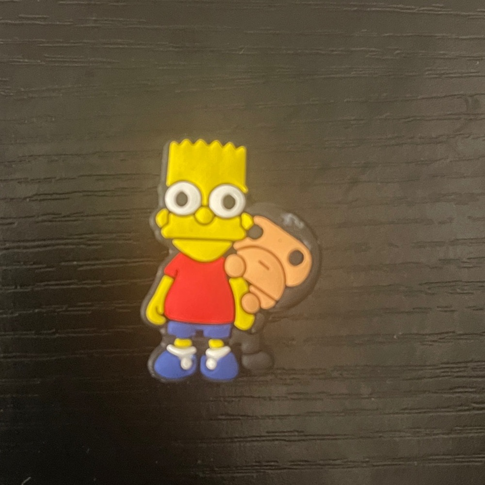 BAPE X Simpsons Croc charm